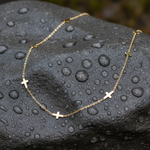 Load image into Gallery viewer, NK/BR5086. 14k Solid Yellow Gold Cross Link Necklace