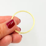 Load image into Gallery viewer, Buy 35MM Gold Plated Sterling Silver Ring Connector