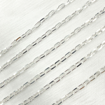 Load image into Gallery viewer, Diamond Cut Paperclip Link Chain