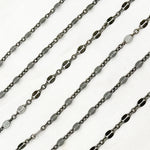 Load image into Gallery viewer, Shop Now Oxidized Sterling Silver Marina Link Chain