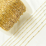 Load image into Gallery viewer, Gold Plated 925 Sterling Silver Satellite Cube Chains