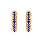 Load image into Gallery viewer, EHZ57298. 14K Solid Yellow Gold Hoop Earrings