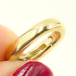 Load image into Gallery viewer, 694-14K. 14k Solid Gold Oval Clasp