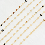 Load image into Gallery viewer, V234GF. 14k Gold Filled Flat Marina & Cable Link Chain
