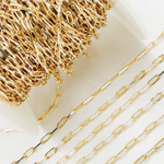 Load image into Gallery viewer, Buy Now Plated Sterling Silver Diamond Cut Paperclip Chains