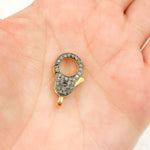 Load image into Gallery viewer, Shop Silver Pear Shape Trigger Clasp