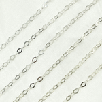 Load image into Gallery viewer, 925 Sterling Silver Flat Cable Link Chain. Z98SS
