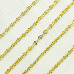 Load image into Gallery viewer, Z14GP. Gold Plated Sterling Silver Fancy Link Chain