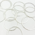 Load image into Gallery viewer, Buy White Sterling Silver Ring Connectors