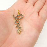 Load image into Gallery viewer, DP328. Diamond Sterling Silver Love Pendant