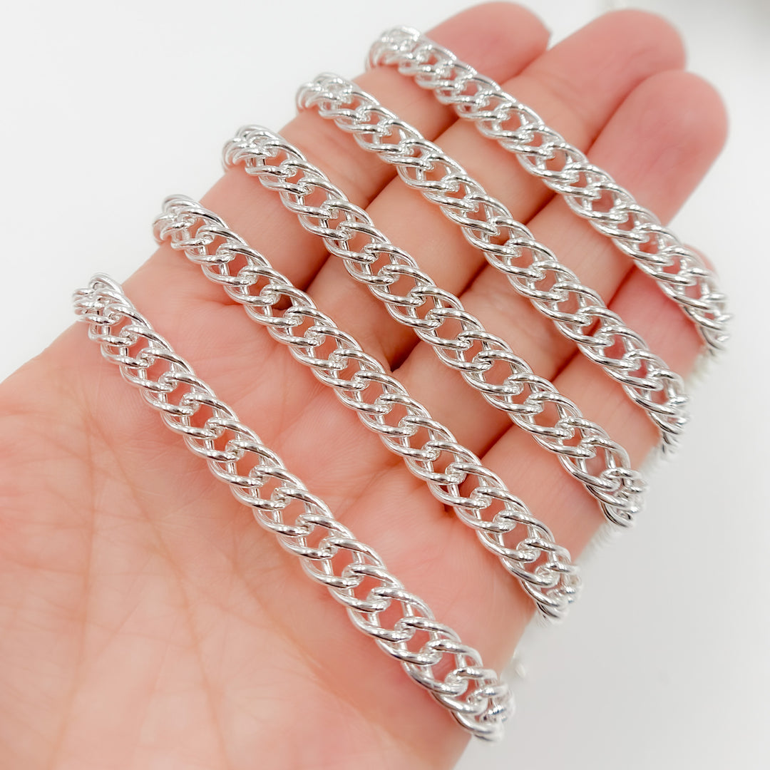 Shop Now Sterling Silver Double Curb Chain