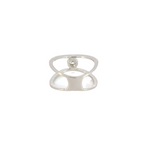 Load image into Gallery viewer, 14k Solid White Gold Diamond Ring.