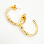 Load image into Gallery viewer, 14k Solid Gold Hoops
