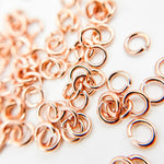 Load image into Gallery viewer, Rose Gold Plated Jump Ring