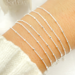 Load image into Gallery viewer, 925 Sterling Silver Satellite Chain