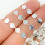 Load image into Gallery viewer, Sterling Silver Mirror Circle Link Chain