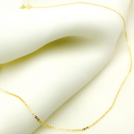 Load image into Gallery viewer, 14K Solid Gold Flat Marina Link Chain