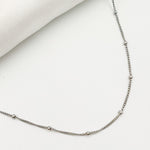 Load image into Gallery viewer, Oxidized Sterling Silver Necklace