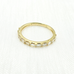 Load image into Gallery viewer, 14K Solid Gold Diamond Ring.