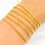 Load image into Gallery viewer, 14k Gold Filled Flat Curb Link Chain