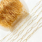 Load image into Gallery viewer, 700GF. 14K Gold Filled Marquis Link Chain