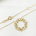 Load image into Gallery viewer, NT402348. 14K Solid Gold Diamond and Gemstone Necklace