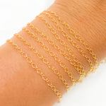 Load image into Gallery viewer, 16MQGF. 14K Gold Filled Rhomb Link Chain