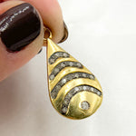 Load image into Gallery viewer, Silver Drop Pendant