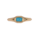Load image into Gallery viewer, REF11478TQ. 14K Solid Gold Turquoise Ring