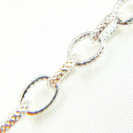 Load image into Gallery viewer, Sterling Silver Oval Link Chain.