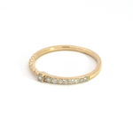 Load image into Gallery viewer, 14k Solid Gold Diamond Ring.