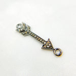 Load image into Gallery viewer, Shop Now Diamond Sterling Silver Arrow Connector