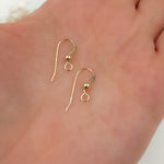 Load image into Gallery viewer, Buy Gold-Filled Ball Ear Wire