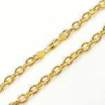 Load image into Gallery viewer, 150HVI2644000. 14K Solid Gold Cable Hollow Link Chain