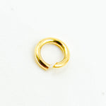 Load image into Gallery viewer, Gold Plated Sterling Silver Open Jump Ring