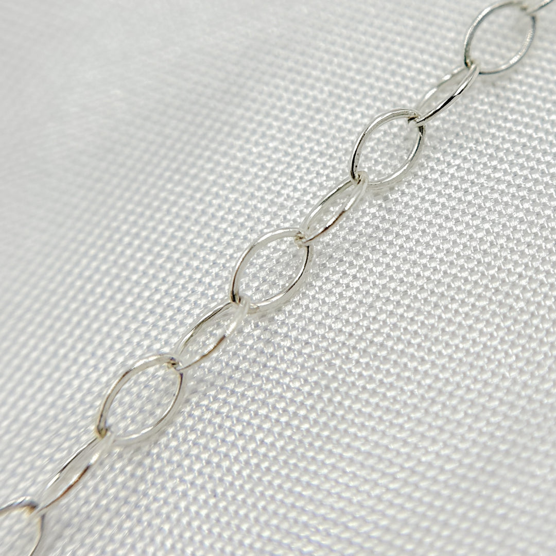 Buy Sterling Silver Flat Cable Chains