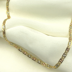 Load image into Gallery viewer, 14K Solid Gold Tri-Color Marina Necklace