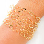 Load image into Gallery viewer, 720FGF. 14K Gold Filled Flat Ova Link Chain