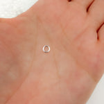 Load image into Gallery viewer, White Sterling Silver Close Jump Ring