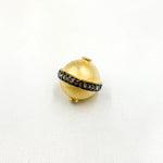 Load image into Gallery viewer, DC722. Diamond Sterling Silver Round Bead
