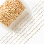 Load image into Gallery viewer, 14K Yellow Solid Gold Heart Chain