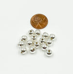 Load image into Gallery viewer, 925 Sterling Silver Seamless Beads 6mm
