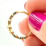 Load image into Gallery viewer, 14K Solid Gold Diamond Ring.