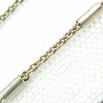 Load image into Gallery viewer, Oxidized Sterling Silver Satellite Chain