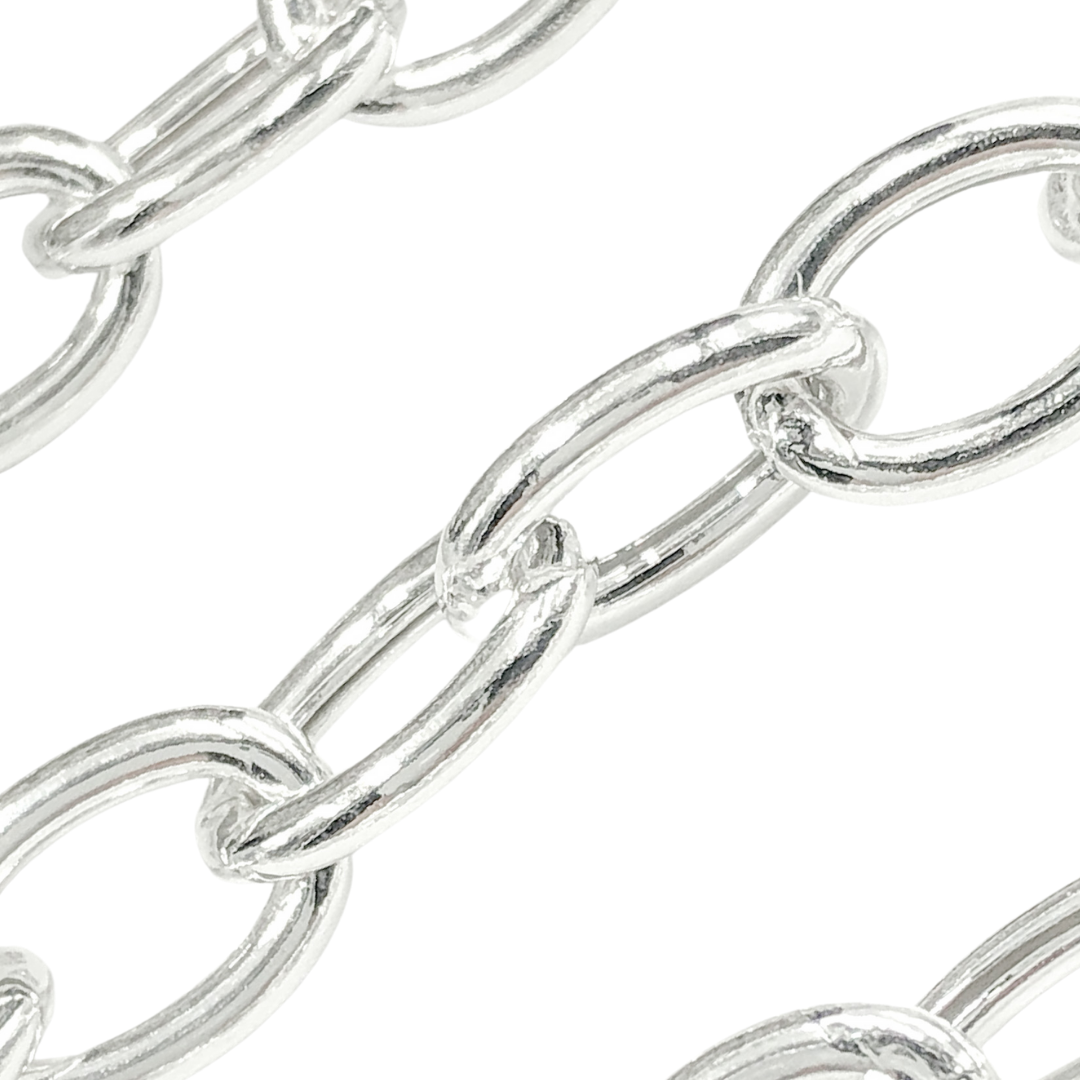 Shop 925 Sterling Silver Oval Link Chain