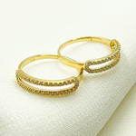 Load image into Gallery viewer, 14K Solid Gold Diamond Ring.