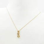 Load image into Gallery viewer, NFD70902. 14K Solid Gold Diamond Necklace