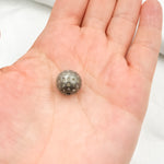 Load image into Gallery viewer, DC723. Diamond Sterling Silver Round Bead