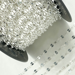 Load image into Gallery viewer, Z95SS. Sterling Silver Flat Marina Link Chain