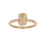 Load image into Gallery viewer, Yellow Gold Rectangle Jewelry Set